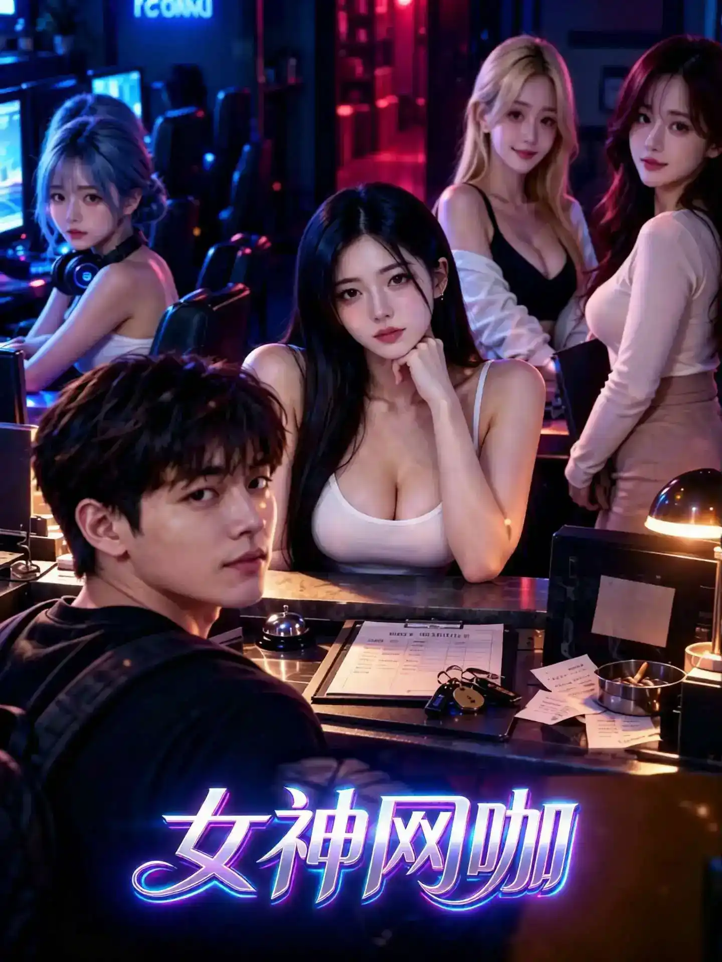 女神网咖|黄果短剧封面