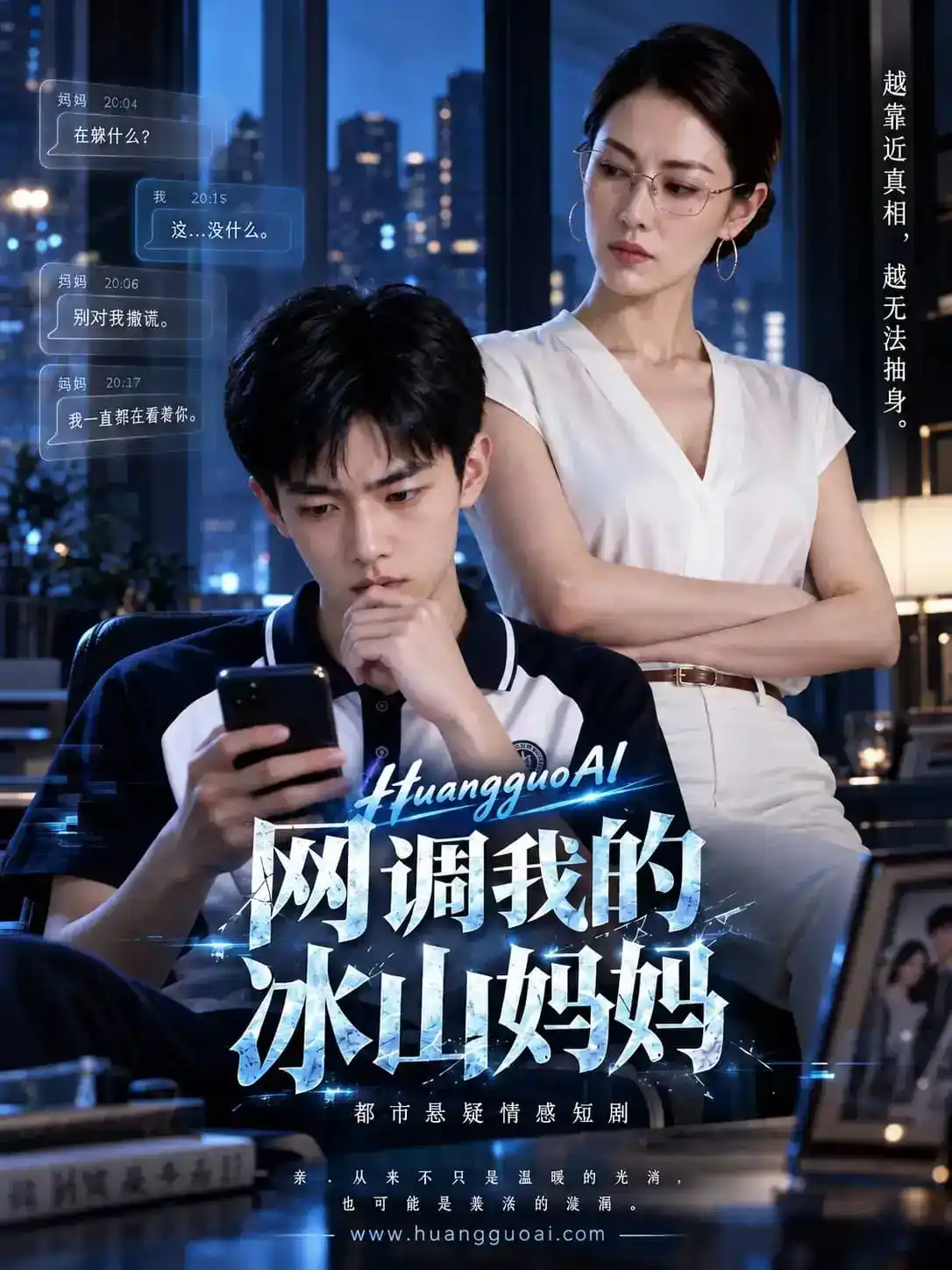 网调我的冰山媳妇｜黄果短剧封面